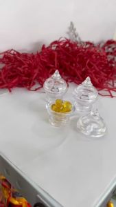 Tháp đựng xá lợi Phật cao 6cm vật phẩm phật giáo thờ cúng