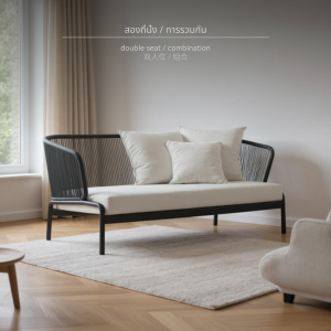 สไตล์ยุโรปย้อนยุค โซฟา หลายขนาดให้เลือก โซฟา ปรับ นอนได้ หนัง แท้ วินเทจ cushion sofa เบด เบต นอน หนา ทูอินวัน sofas indoor