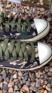 40-45 รองเท้าผ้าใบชาย ลายพราง ลายทหาร ผ้าดี ผ้าใบใส่ทำงาน ใส่เที่ยวได้ พื้นยางไม่ลื่น