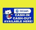 Signages Gcash cash in Cash out Laminated (half)Makapal 250mic,gcash. 