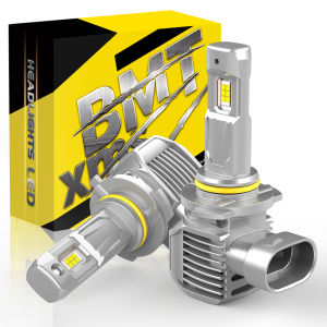 BMTmxs 2PCS with Fan H9 H11 9005 9006 LED Hi/Lo Headlight H8 HB3 HB4 Fog DRL Light For Hyundai Toyota Honda Suzuki Subaru Nissan