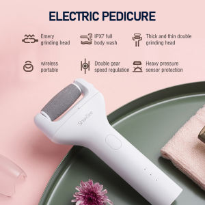 Showsee Electric Foot File for Heel B1-W Pedicure Tools Polishing Machine Skin Care Callus Remover Grinder Lime电动磨脚器