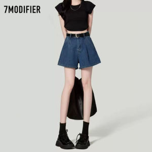 7.Modifier | Quần Short Jeans A-Line Xòe Phong Cách Cao Waist