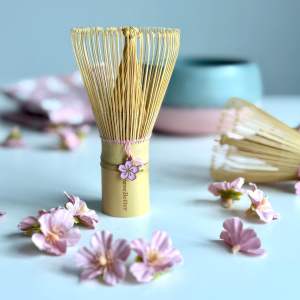 Aflovy Sakura 100 Prongs Matcha Bamboo Whisk