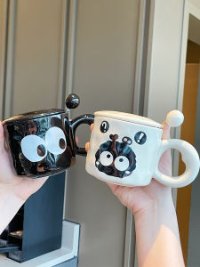 BOJINGLIPIN | Couple High-end Ceramic Cups with Lid Pair