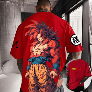 Bandai | Dragon Ball Mens and Womens T-shirt Majin Buu Anime Trendy High-end Tee Summer Spring Boys Short Sleeves Parent-child Outfits