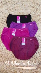 CD 12 Pcs Celana Dalam Wanita Free size All Size fit to L M XL XXL/ CD Wanita Jumbo Bahan Adem