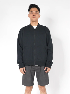 Greenlight Essential Jaket Bomber Pria Regular Fit Fleece Armagan HP-C010225