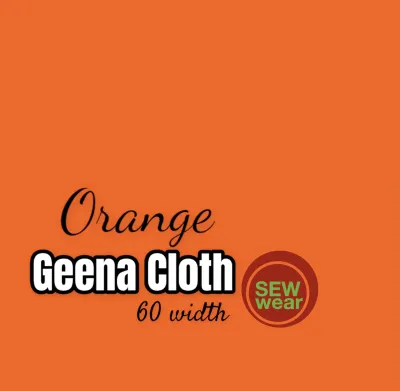 Pongee Fabric Geena Silk Gina Cloth [60 inches width] per yard
