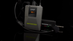 RAYHAYES UHF Wireless Loudspeaker Headset Microphone Lavalier Lapel Mic with Bodypack Transmitter