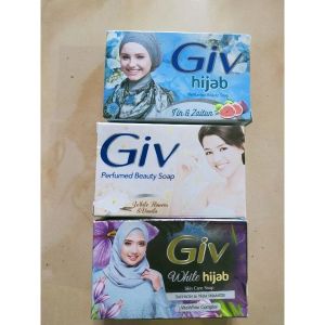 MURAH sabun giv Sabun Mandi Batang 72gr -Bodywash Giv White Hijab Saffron & Niacinamide Barsoap 72G