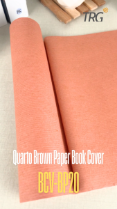 TRG Sampul Buku Tulis Kertas Kwarto Quarto Coklat BCV-BP20 SIDU 38 58 Lembar Isi 20 Brown Paper Book Cover