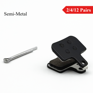 Semi-Metal 2/4/12Pairs Mountain Bike Disc Brake Pads for Sram Level T/TL/Ultimate/TLM B1 2020+ XX XO Elixir 9/7/5/3/1/CR/R