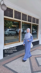 DAISY Abaya Knit Premium Gamis Daily Muslimah by Lim Galeri (Abaya Only)