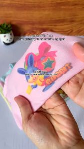 3 & 6 PCS Singlet anak cowok dan cewek bermotif gambar / Kaos dalam anak polos karakter