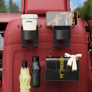 🚚 รถยนต์ กรุงเทพฯ สีดำ 2 อัน ตะขอแขวนที่วางแก้วน้ํา ที่พักผ่อน สําหรับกรุงเทพฯ