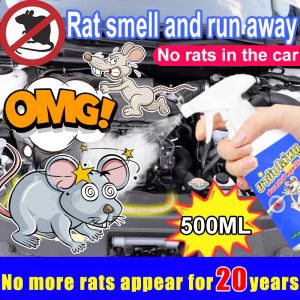 no more rats appear for 20 years Rat off spray 500ml penghalau tikus spray Car engine bays / Homes / Warehouses mouse repellent Anti Rat Spray