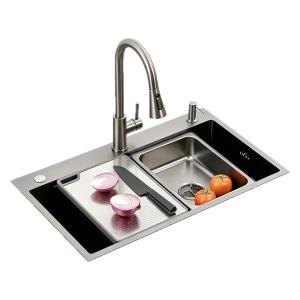 Nuomi | Heavy-duty Nano-coated Handcrafted Single Basin Stainless Steel Sink