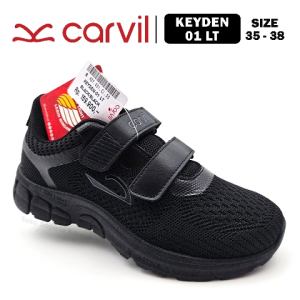Sepatu Sekolah Anak SD SMP Remaja Perempuan/Laki Laki – CARVIL – KEYDEN 01 LT – Size 35-38 – Sneakers – Sport – VLC