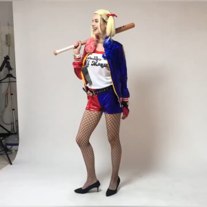 Harley Quinn Costume for Kids Suicide Squad Women Halloween Childrens day Costume Cosplay Fancy Clothing Joker Christmas Costume