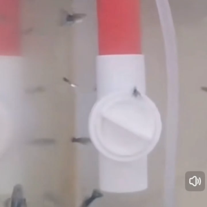 Aquarium PVC Flow Control Valve Fine Adjustment Noise Reduction Injap Kawalan Aliran for Fish Tank Pond