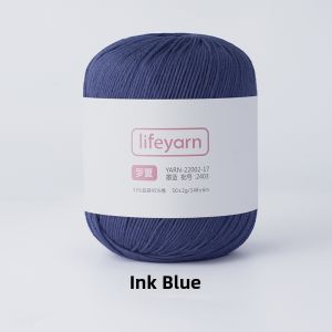 LIFEYARN | Hand-Knitting Linen Cotton Yarn Sweater & Shawl