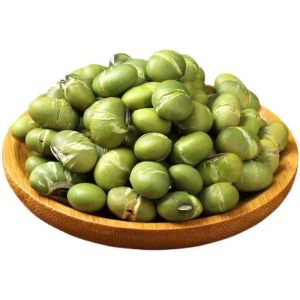 No Oil Salt Roasted Green Beans Snack Instant Ready to Eat 500g Bagged Dry Fried Special Product from Zhejiang Province