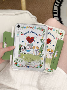 zoyu | Vỏ Bao Chia đôi Có Khe Đựng Bút cho iPad Air 7 Mỏng và Giá Đỡ Có Thể Xoay