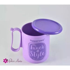 Jumbo mug tupperware / cangkir jumbo tupperware dengan tutup