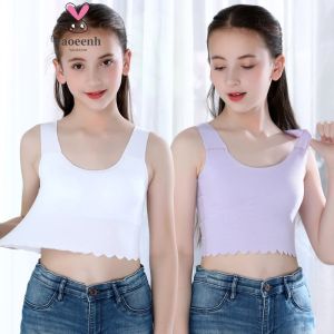 ชุดชั้นใน บราเสริมพัฒนาการเด็ก 130-170 ซม. สายกว้าง ใส่สบาย ระบายอากาศ กันชน เต้านมบาง Girl Innerwear【HALOLO】