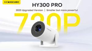 MAGCUBIC | Magcubic HY300Pro+ Projector 8k Android 14 Projector Dual Wifi 290ANSI BT5.4 Video Projector for Cinema Outdoor Portable Project