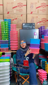 [ CALISTA ] TOPLES CALISTA TROYA PREMIUM JUMBO 25L TOPLE 3 PCS KULKAS KUE KERING LEBARAN SET