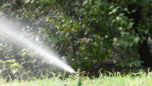 Béc phun mưa cánh đập đồng chỉnh góc và bán kính tuỳ ý chân ren 21mm