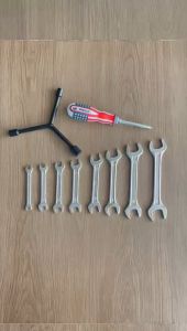 PAKET!! KUNCI SOK L PAS DIAMOND 6-22MM 8 PCS+ KUNCI SOK Y (8-10-12) + OBENG Plus-Minus (+/-) 4 inch Magnet