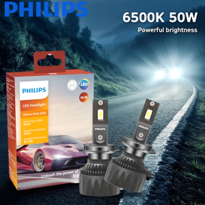 Philips | Philips Ultinon Rally 3550 H7 Led Headlights High Power 50W H4 H8 H9 H11 9005 HB3 9006 HB4 9012 HIR2 Auto Lamp Fog Lights 6500K