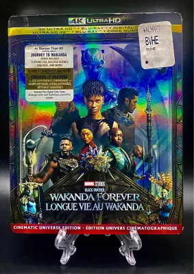 Black Panther WAKANDA FOREVER 4K UHD + Blu-Ray Brandnew