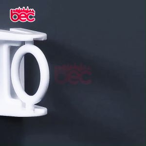 Bracket Serbaguna untuk Tiang Gorden Hook Tiang Gorden Tempel Gantungan Barang