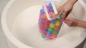 60/120pcs Colored Ball Pool Balls PE Materials sSuitable for Childrens Ball Pits and Outdoor Play