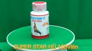Thuốc  nuôi cho gà đá SUPER STAR bổ gân gối cho gà chọi gà chiến tăng bo nhanh chóng dẻo dai sung mãn