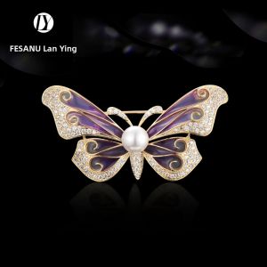 FESANU | Bohemian Style Womens Clothing Accessory Crystal Pin for Birthdays