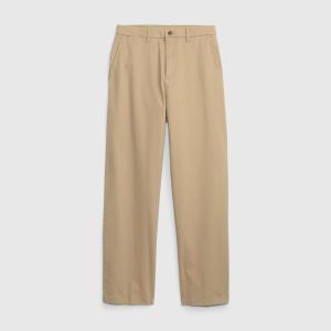 Casual Gap Mens Autumn Elastic Wide Leg Twill Pants American Version 714169 Youthful Vitality Style Straight Leg Cotton Blend