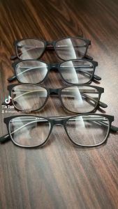 cat eye fashhion eyeglasses rubberized frame repalceable lens good quality free case 922