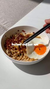 Dried Chili Shrimp Pan Mee