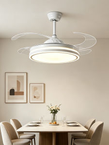 Invisible Smart Silent Large Airflow Ceiling Fan Light