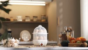 CEOOL เครื่องต้มไข่ ที่นึ่งอาหาร ที่ต้มไข่ เครื่องนึ่งอาหาร ต้มไข่ 7-14ฟอง เครื่องนึ่งขวดนม ซึ้งนึ่งอาหาร หม้อนึ่ง PA909