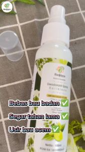DEODORANT SPRAY Deo Spray Anti Bau Badan Bakteri Pencerah Ketiak Terdaftar BPOM HALAL