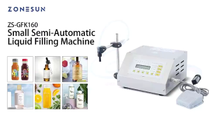 CHUANGCHAO Liquid filling machine digital control used for liquid drinking water perfume easy to use