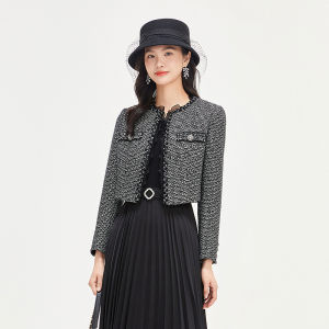 Koradior | Spring Fashion Elegance Waist Slimming Dress Set Female