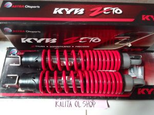 SHOCKBLEAKER BELAKANG MOTOR YAMAHA NMAX MERK KAYABA ZETO. SHOCK VARIASI DAN SPORTY. HARGA 1 PASANG kiri+kanan
