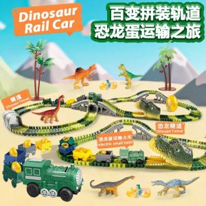 Đồ Chơi Xe Điện Cho Trẻ Em Đồ Chơi Khối Lắp Ráp Tương Tác Giáo Dục Đồ Chơi Mô Hình Xe Hơi Trên Đường Ray Đồ Chơi Cho Trẻ Em Từ 3-6 Tuổi